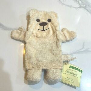 Pottery Barn Kids bear bath mitt